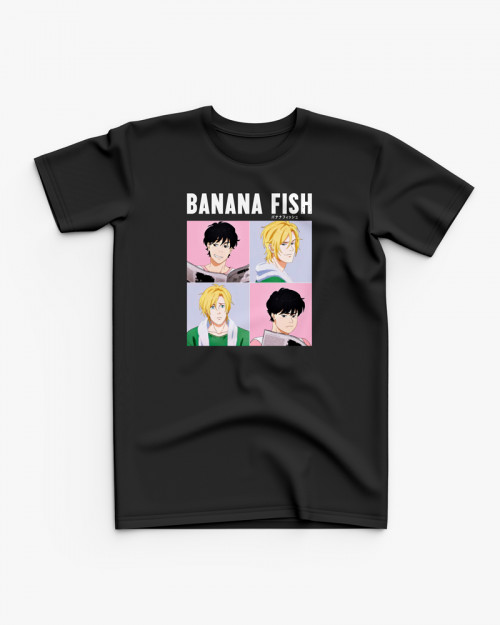 Футболка дитяча з принтом Banana Fish Футболка дитяча з принтом Banana Fish