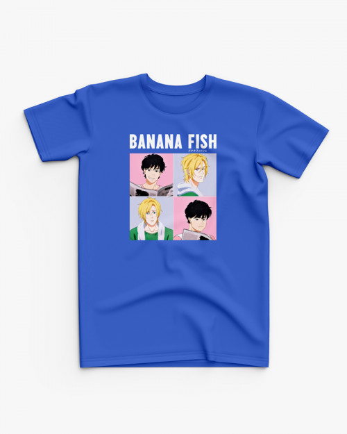 Футболка дитяча з принтом Banana Fish Футболка дитяча з принтом Banana Fish