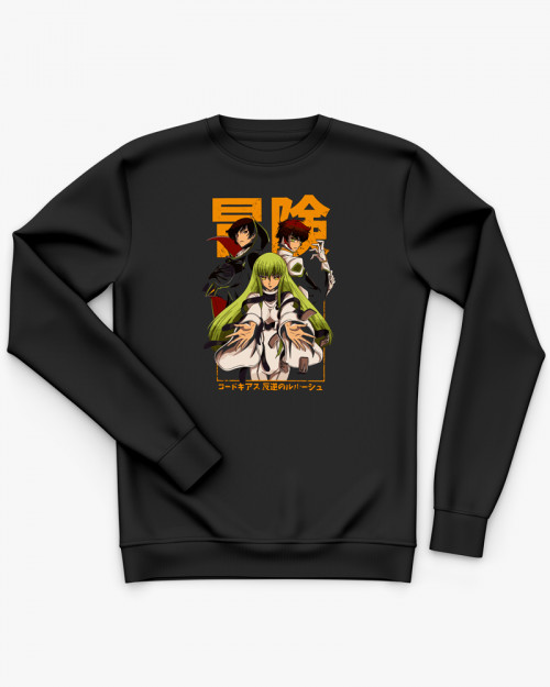 Світшот дитячий з принтом Code Geass V26 Світшот дитячий з принтом Code Geass V26