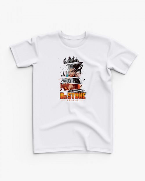 Футболка дитяча з принтом Dr. Stone V92 Футболка дитяча з принтом Dr. Stone V92