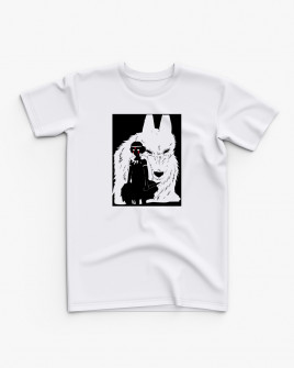 Футболка дитяча з принтом Mononoke Hime