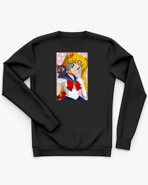 Світшот дитячий з принтом Sailor Moon + V223 Світшот дитячий з принтом Sailor Moon + V223