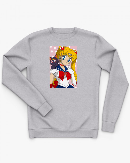 Світшот дитячий з принтом Sailor Moon + V223 Світшот дитячий з принтом Sailor Moon + V223