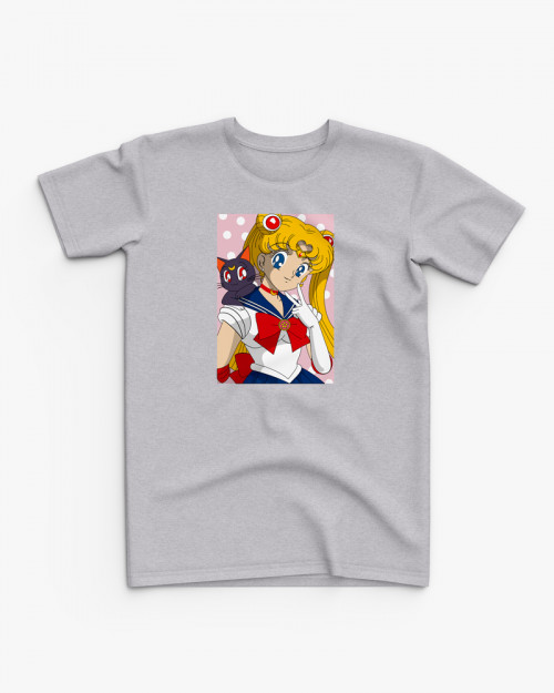 Футболка дитяча з принтом Sailor Moon + V223 Футболка дитяча з принтом Sailor Moon + V223