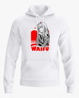 Худі дитячий з принтом Waifu V241