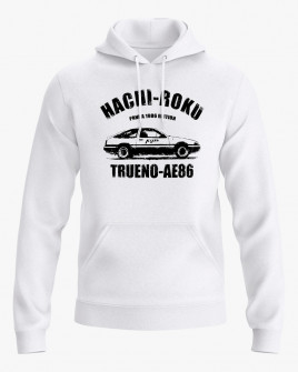 Худі жіночий з принтом Toyota AE86 Trueno