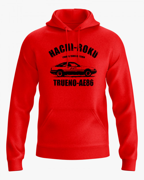 Худі жіночий з принтом Toyota AE86 Trueno Худі жіночий з принтом Toyota AE86 Trueno