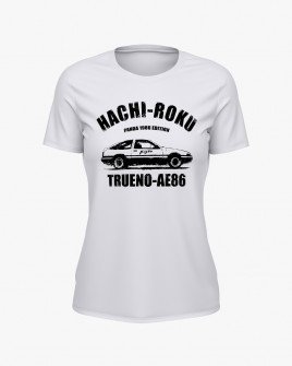 Футболка жіноча з принтом Toyota AE86 Trueno