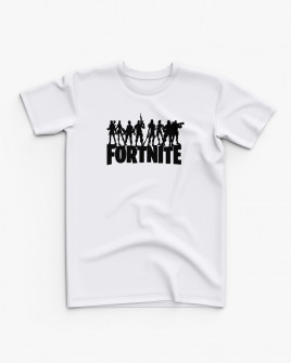 Футболка дитяча з принтом Логотип Fortnite