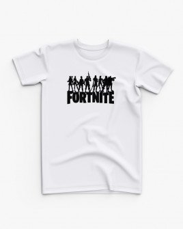 Футболка дитяча з принтом Логотип Fortnite