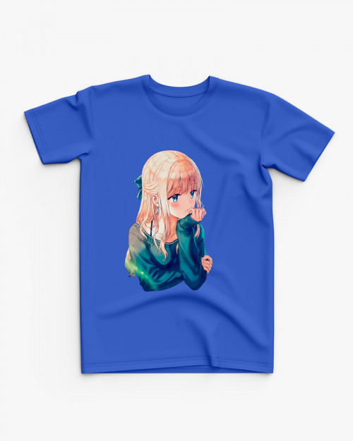 Футболка дитяча з принтом Дівчинка Anime V2 Футболка дитяча з принтом Дівчинка Anime V2