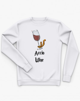 Світшот жіночий з принтом Accio Wine