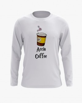 Світшот чоловічий з принтом Accio Coffee