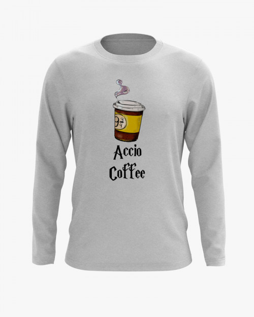 Світшот чоловічий з принтом Accio Coffee Світшот чоловічий з принтом Accio Coffee
