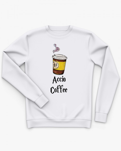 Світшот жіночий з принтом Accio Coffee Світшот жіночий з принтом Accio Coffee