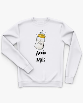 Світшот дитячий з принтом Accio Milk