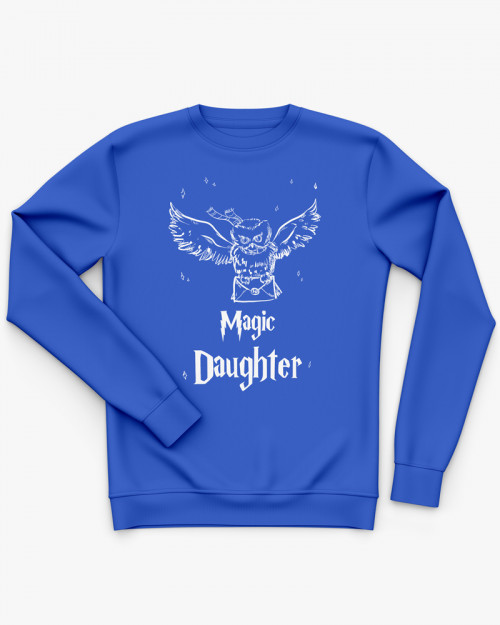 Світшот жіночий з принтом Magic Daughter Світшот жіночий з принтом Magic Daughter