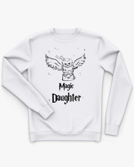 Світшот дитячий з принтом Magic Daughter