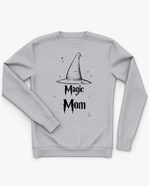 Світшот жіночий з принтом Magic Mom Світшот жіночий з принтом Magic Mom