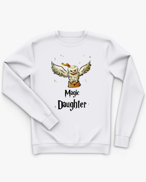 Світшот жіночий з принтом Magic Daughter Світшот жіночий з принтом Magic Daughter