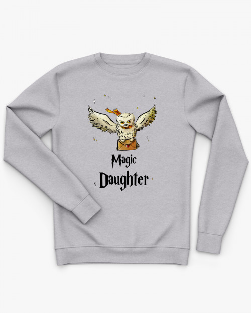 Світшот жіночий з принтом Magic Daughter Світшот жіночий з принтом Magic Daughter