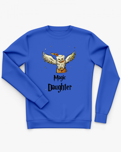Світшот жіночий з принтом Magic Daughter Світшот жіночий з принтом Magic Daughter