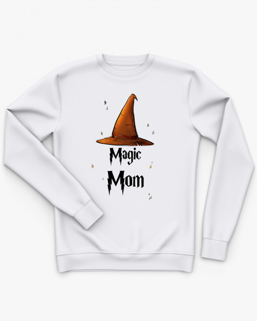 Світшот жіночий з принтом Magic Mom Світшот жіночий з принтом Magic Mom