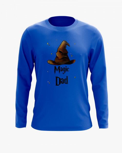 Світшот чоловічий з принтом Magic Dad Світшот чоловічий з принтом Magic Dad