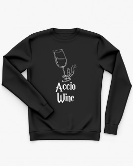 Світшот жіночий з принтом Accio Wine