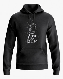 Худі чоловічий з принтом Accio Coffee