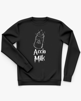 Світшот дитячий з принтом Accio Milk