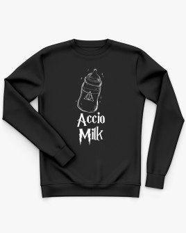 Світшот дитячий з принтом Accio Milk