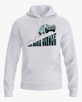 Худі чоловічий з принтом Ford Anglia Deluxe