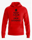 Худі чоловічий з написом Keep calm and drop database Худі чоловічий з написом Keep calm and drop database