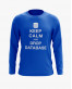 Світшот чоловічий з написом Keep calm and drop database Світшот чоловічий з написом Keep calm and drop database