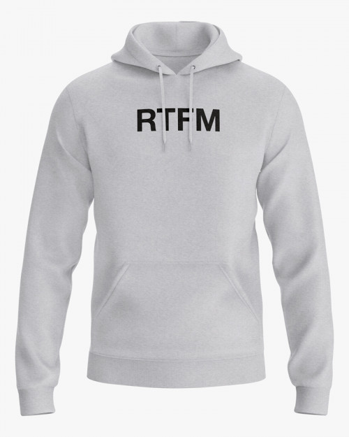 Худі чоловічий з написом RTFM Худі чоловічий з написом RTFM