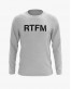 Світшот чоловічий з написом RTFM Світшот чоловічий з написом RTFM