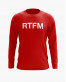 Світшот чоловічий з написом RTFM Світшот чоловічий з написом RTFM