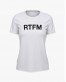 Футболка жіноча з написом RTFM Футболка жіноча з написом RTFM