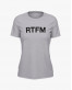 Футболка жіноча з написом RTFM Футболка жіноча з написом RTFM