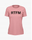 Футболка жіноча з написом RTFM Футболка жіноча з написом RTFM