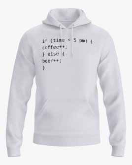 Худі жіночий з написом Coffee or Beer