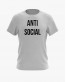 Футболка чоловіча з написом ANTI SOCIAL Футболка чоловіча з написом ANTI SOCIAL