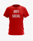 Футболка чоловіча з написом ANTI SOCIAL Футболка чоловіча з написом ANTI SOCIAL