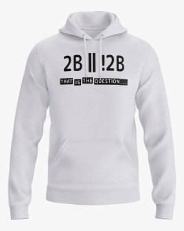 Худі жіночий з написом To be or not to be V12