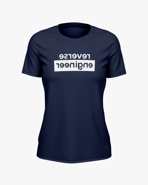 Футболка жіноча з написом Reverse Engineer Футболка жіноча з написом Reverse Engineer