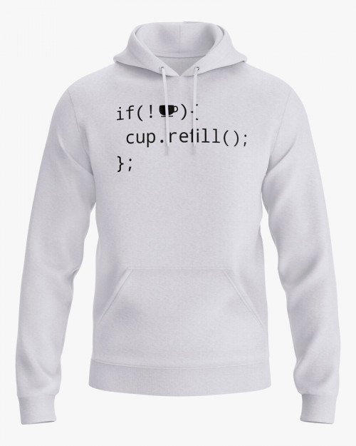 Худі жіночий з написом Cup refill Худі жіночий з написом Cup refill