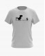 Футболка чоловіча з написом Chrome dinosaur Футболка чоловіча з написом Chrome dinosaur