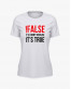 Футболка жіноча з написом !False = True Футболка жіноча з написом !False = True