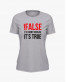 Футболка жіноча з написом !False = True Футболка жіноча з написом !False = True